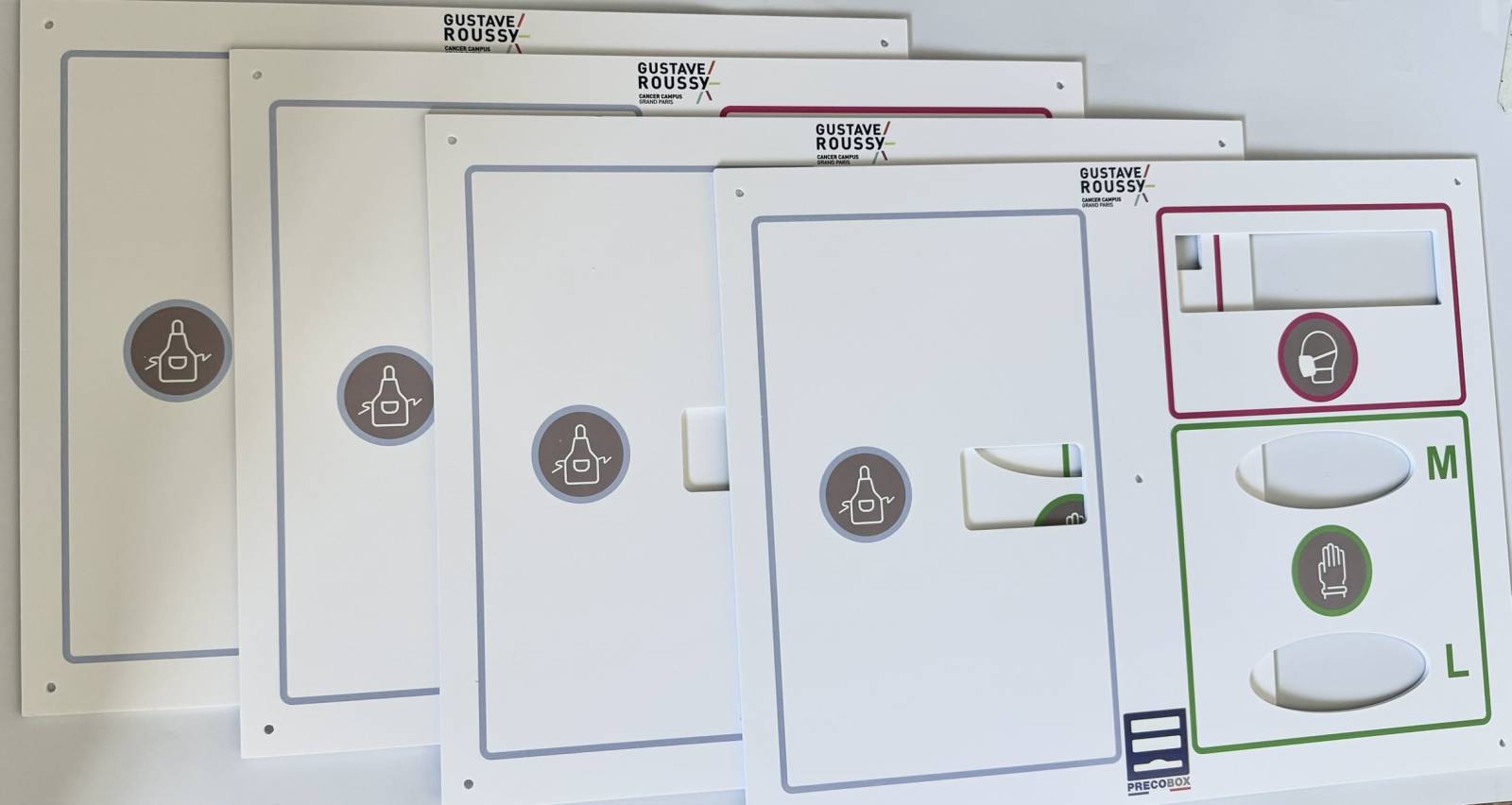 Façades personnalisées Gustave Roussy