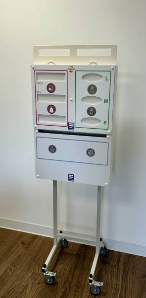 Precobox Octa 8 EPI sur chariot