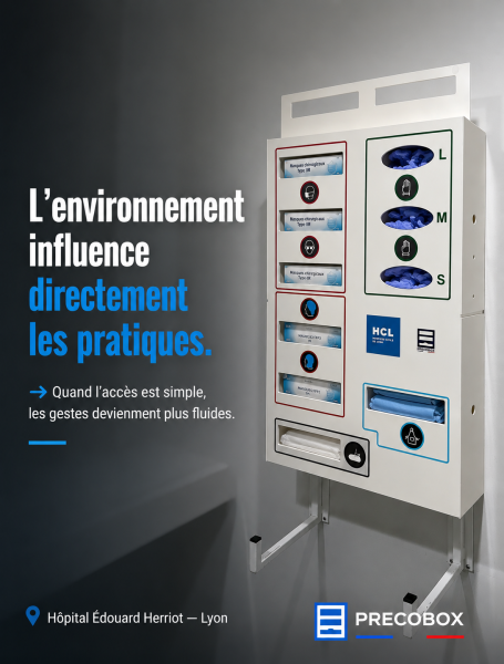 comment un environnement de soin organisé avec precobox influence directement les pratiques d’hygiène et facilite durablement l’accès aux équipements de protection individuelle
