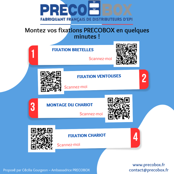 precobox distributeur epi montage fixations à Marseille